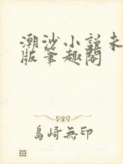 潮沙小说未删减版笔趣阁