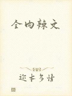 全肉辣文封面