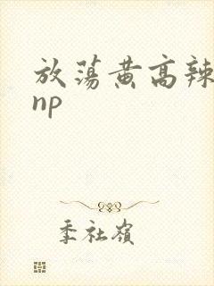 放荡黄高辣h文np封面
