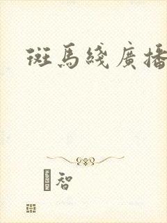斑马线广播剧