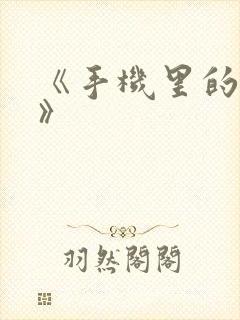 《手机里的秘密》