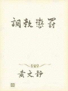 调教惩罚封面