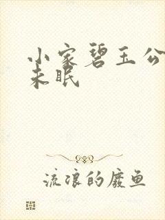 小家碧玉公主夜未眠