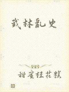 武林乱史封面