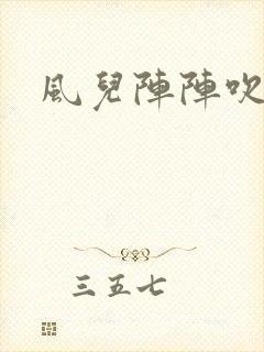 风儿阵阵吹