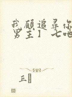 我愿追寻你【双男主】 七吔