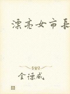漂亮女市长封面