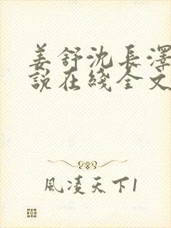 姜舒沈长泽的小说在线全文免费阅读笔趣阁封面