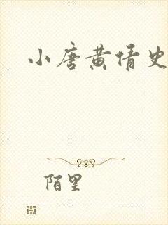 小唐黄倩史