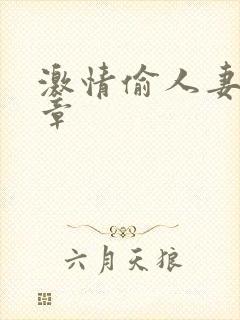 激情偷人妻30章
