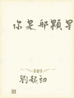 你是哪颗星