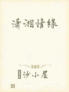 潇湘情缘封面