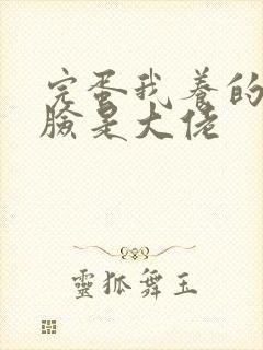 完蛋我养的小白脸是大佬