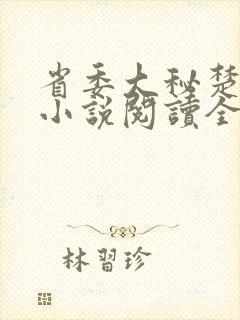 省委大秘楚东恒小说阅读全文