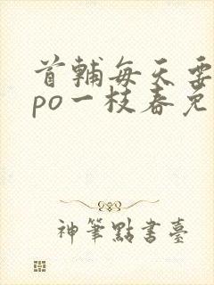 首辅每天要不够po一枝春免费阅读