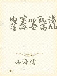 肉宴np饥渴放荡总受高hbl封面