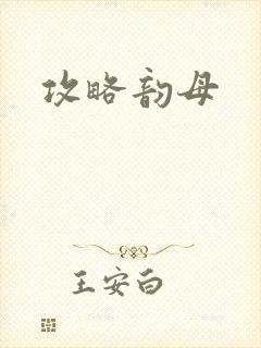 攻略韵母