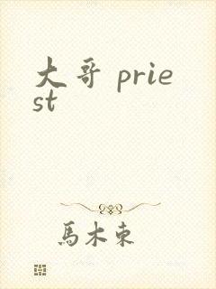 大哥 priest封面