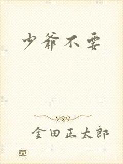 少爷不要