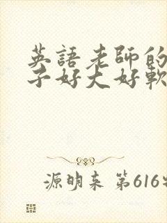 英语老师的小兔子好大好软水封面