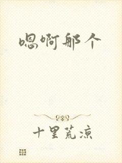 嗯啊那个