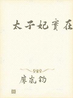 太子妃实在美丽