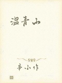 温青山封面