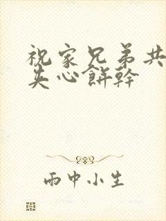 祝家兄弟共享后夹心饼干