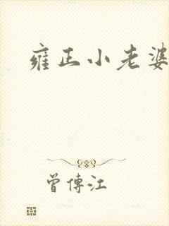雍正小老婆封面