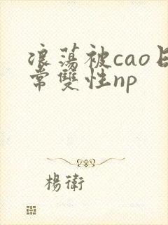 浪荡被cao日常双性np