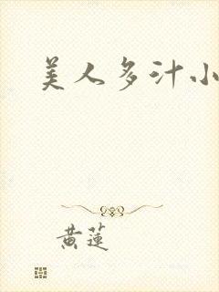美人多汁小说