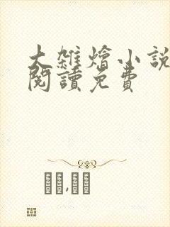 大杂烩小说全集阅读免费