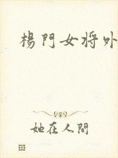 杨门女将外传