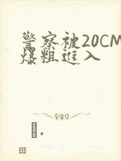 警察被20CM爆粗进入