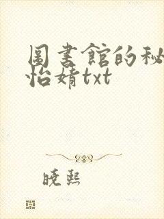 图书馆的秘密程怡婧txt封面