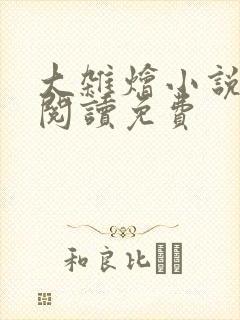大杂烩小说全集阅读免费