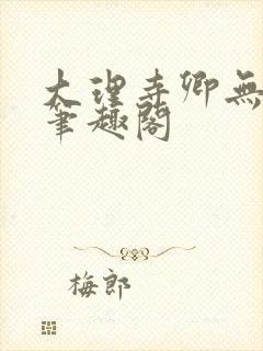 大理寺卿无删改笔趣阁