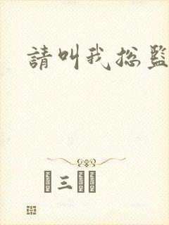 请叫我总监小说
