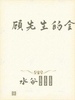 顾先生的金丝雀封面