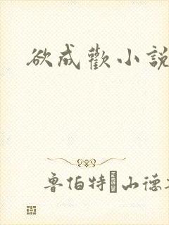 欲成欢小说