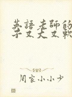 英语老师的小兔子又大又软
