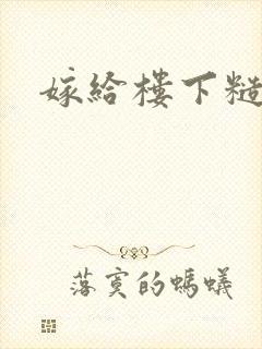 嫁给楼下糙汉后封面
