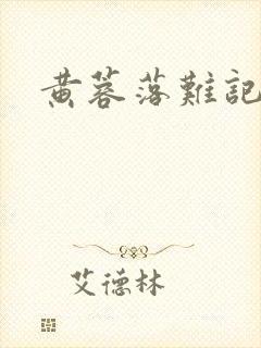 黄蓉落难记封面