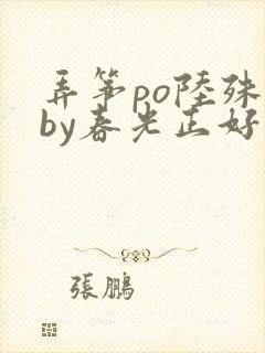 弄筝po陆殊词by春光正好