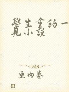 学生会的一己之见小说
