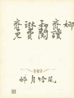 齐琳和齐娜全文免费阅读封面