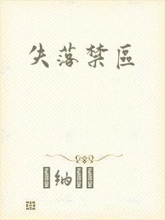 失落禁区封面