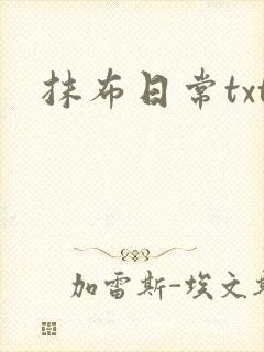 抹布日常txt