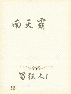 南天霸封面