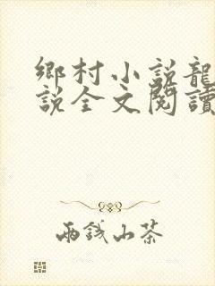 乡村小说龙根小说全文阅读封面